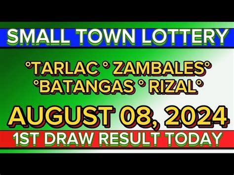 stl tarlac result today 2024